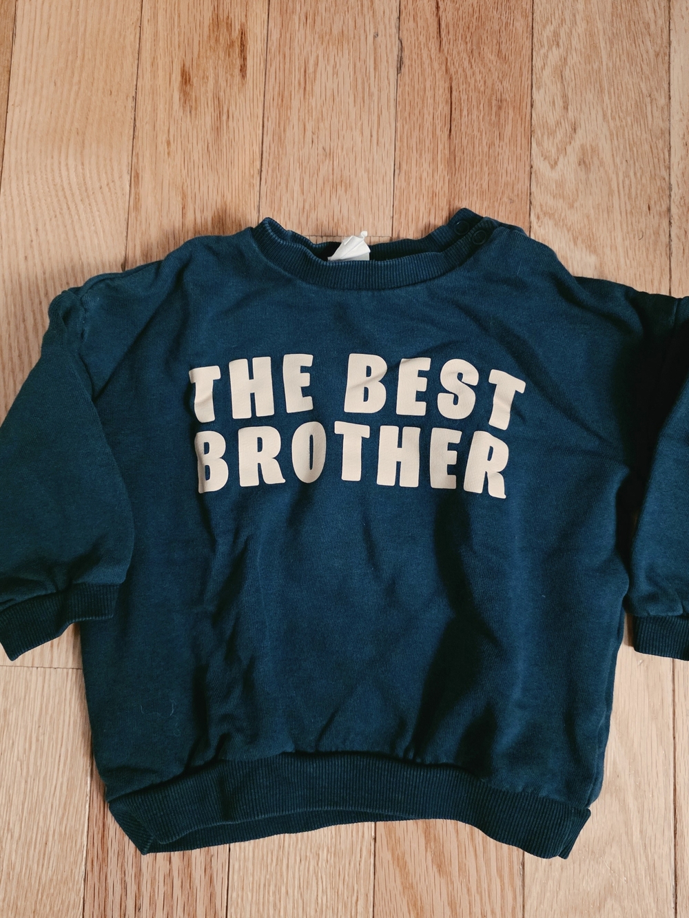 H&M Navy "The Best Brother" Sweatshirt